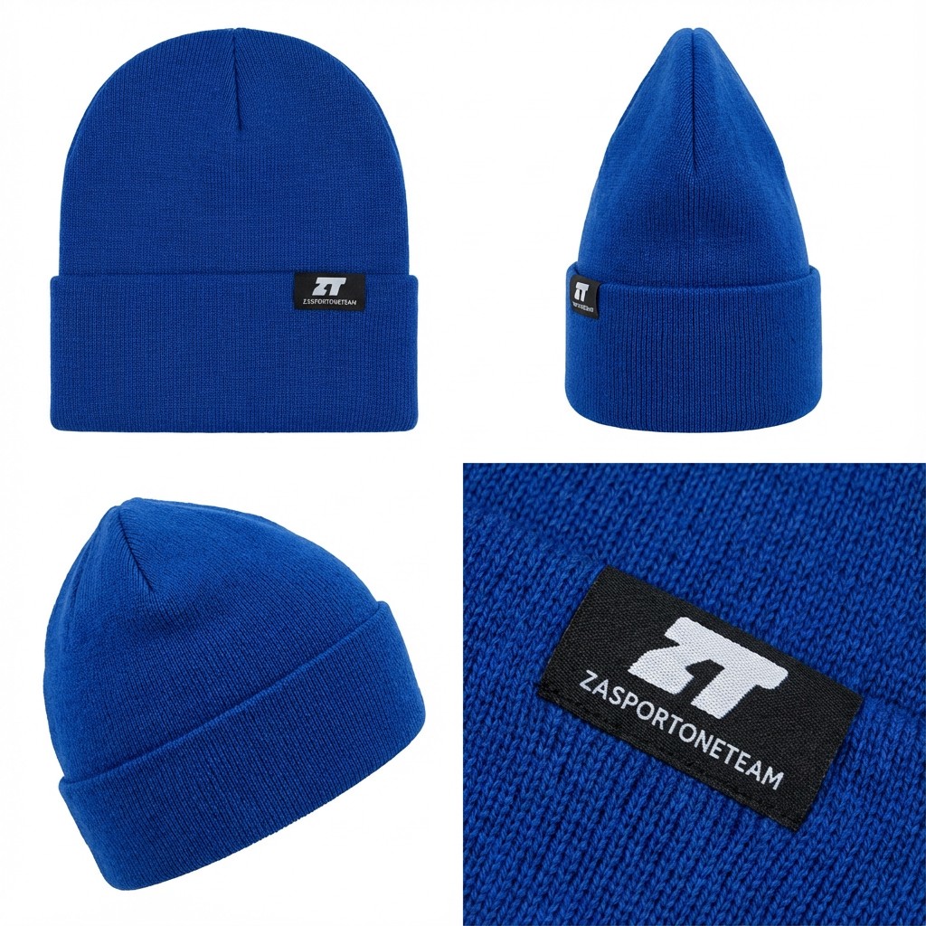 Custom beanie product photos
