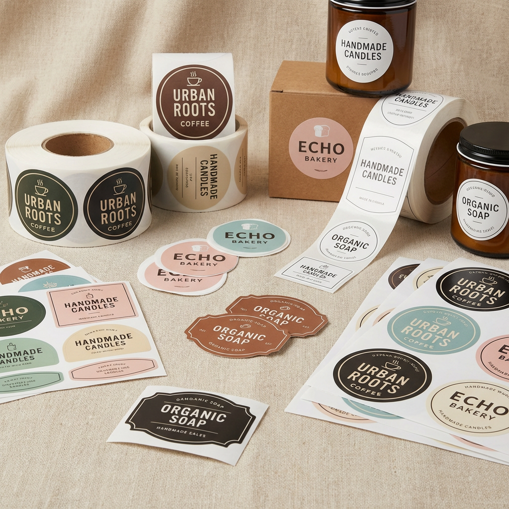 Custom printed stickers and decals